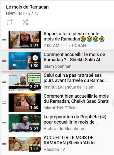 RamadanListe